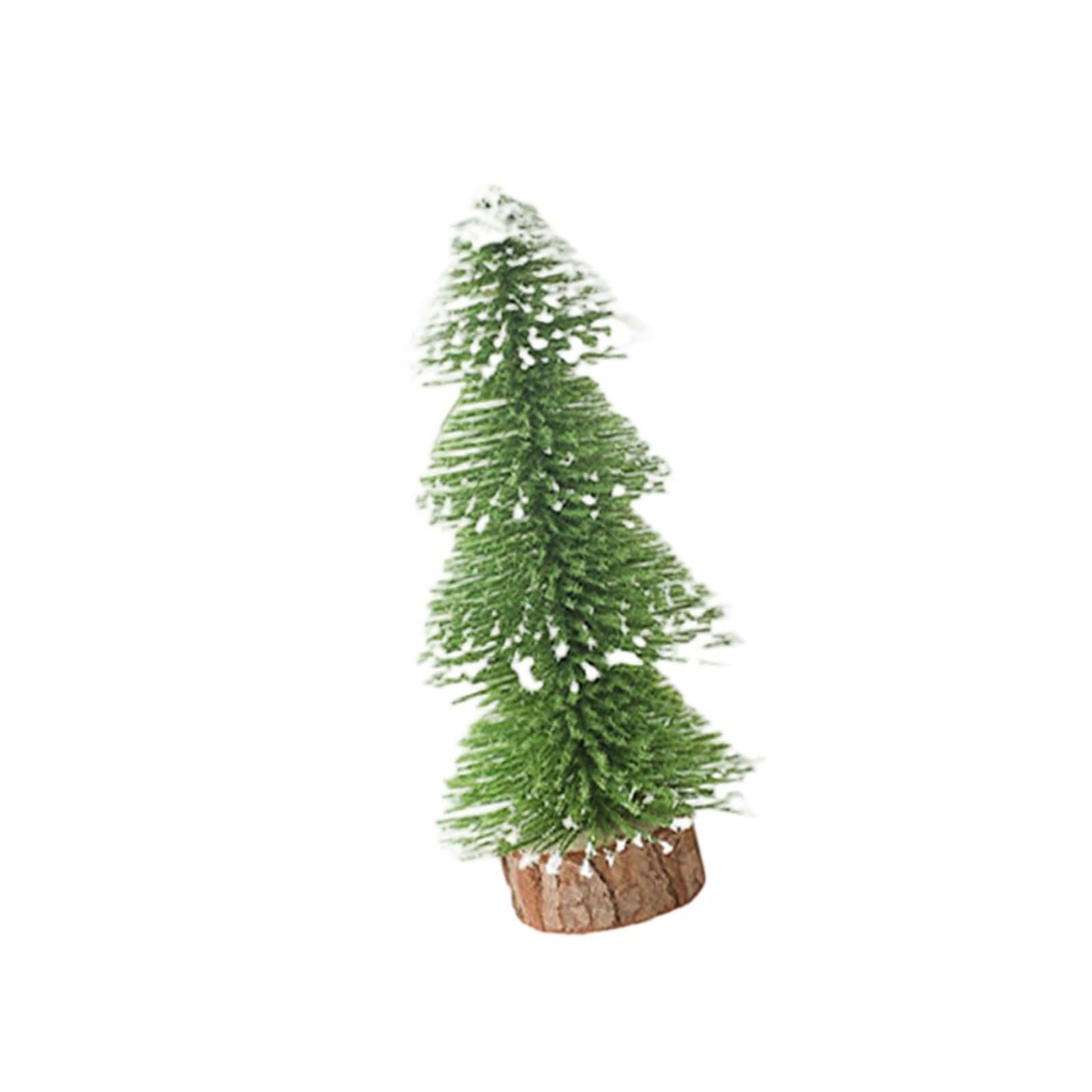 Elnwnnkc B 3 Pagoda-Style Miniature Christmas Tree With Snow Effect For Indoor Festive Displays & Miniature Pagoda Christmas Tree Decoration With Frosted Effect
