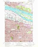 YellowMaps Mount Tabor OR topo map, 1:24000 Scale, 7.5 X 7.5 Minute, Historical, 1961, Updated 1978, 26.8 x 22 in - Tyvek