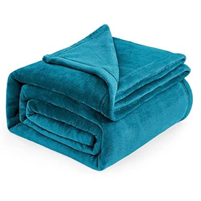 BEDSURE Kuscheldecke Flauschig Decke Fleecedecke - Wohndecke Warm Winter Weich, Sofadecke XXL, Decke Couch Blanket, Wohn- & Kuscheldecken Große 220x240cm, Sofa überwurfdecke Türkis