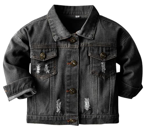 SANGTREE Kids Toddler Child Denim Jacket Jean Jacket