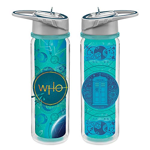 Vandor Doctor Who S11 18 oz. Tritan Water Bottle.