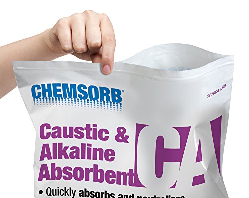 Image of CA - Caustic & Alkaline Neutralizing Absorbent, 5 Gal. Bag, SP70CA-L5B, Fast-Acting Base Neutralizer Absorbent, Safe Color Changing Technology, Silica Free Neutralizer of Caustic Alkalines