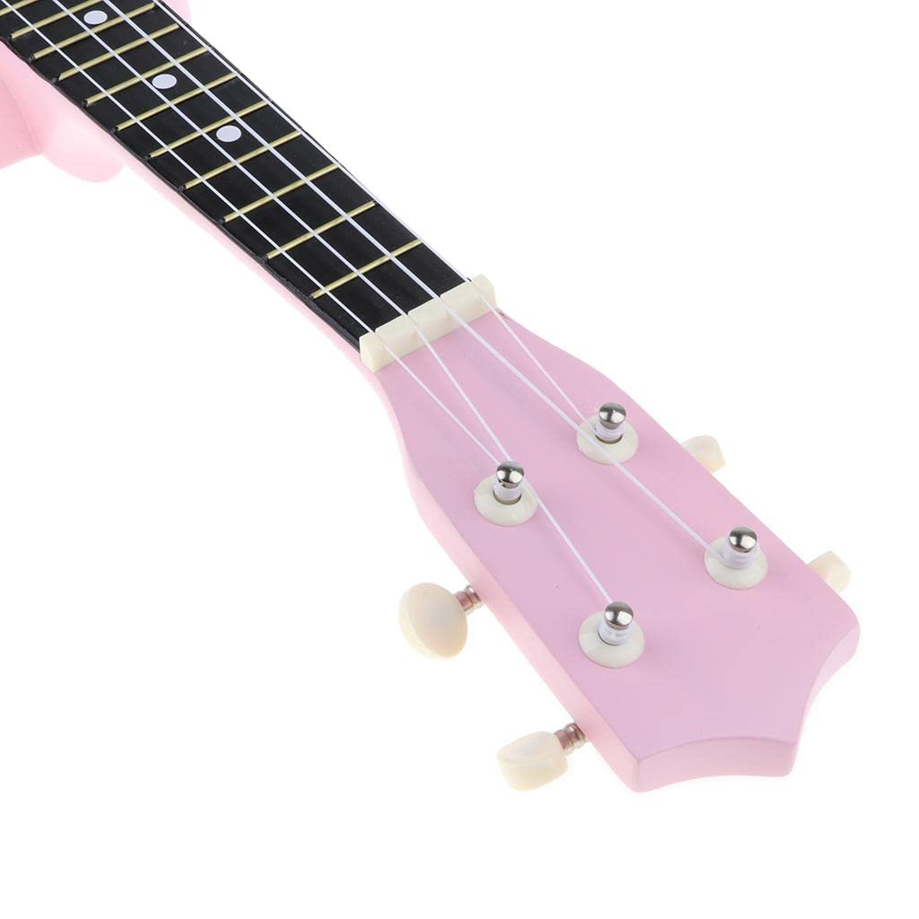 predolo Set di Ukulele per Principianti da 21 Pollici per Bambini con di Spartiti, Rosa-1