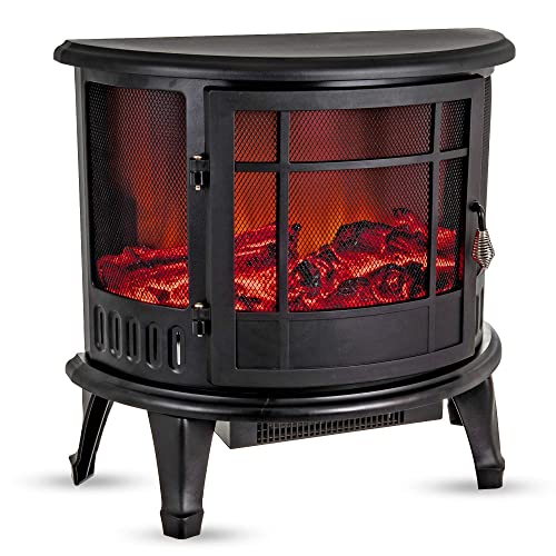 FiNeWaY Electric Stove Heater with Log Burner...