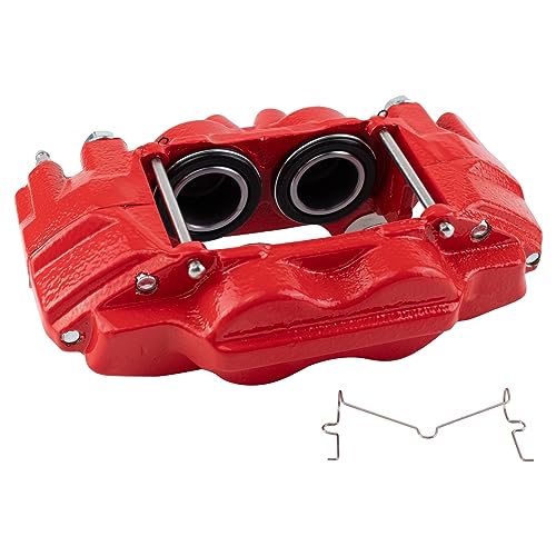 Image of TRQ Performance Front Left and Right Brake Caliper Set Compatible with 03-09 Toyota 4Runner Caliper Casting #13WG 07-14 FJ Cruiser Caliper Casting #13WG 05-23 Tacoma Caliper Casting #13WG