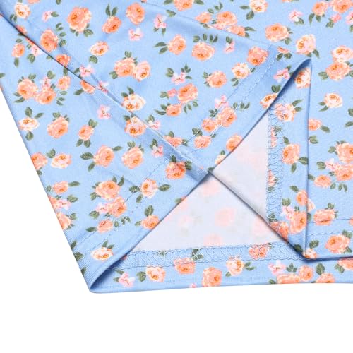 Image of 2 Pack Pajama Shorts for Women Cotton Sleep Shorts Casual Lounge Pants Drawstring Pj Bottoms