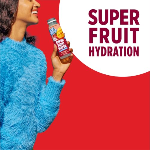 Image of Blue Stripes Mango Superfruit Water - Natural Hydration Drink (10 FL OZ)