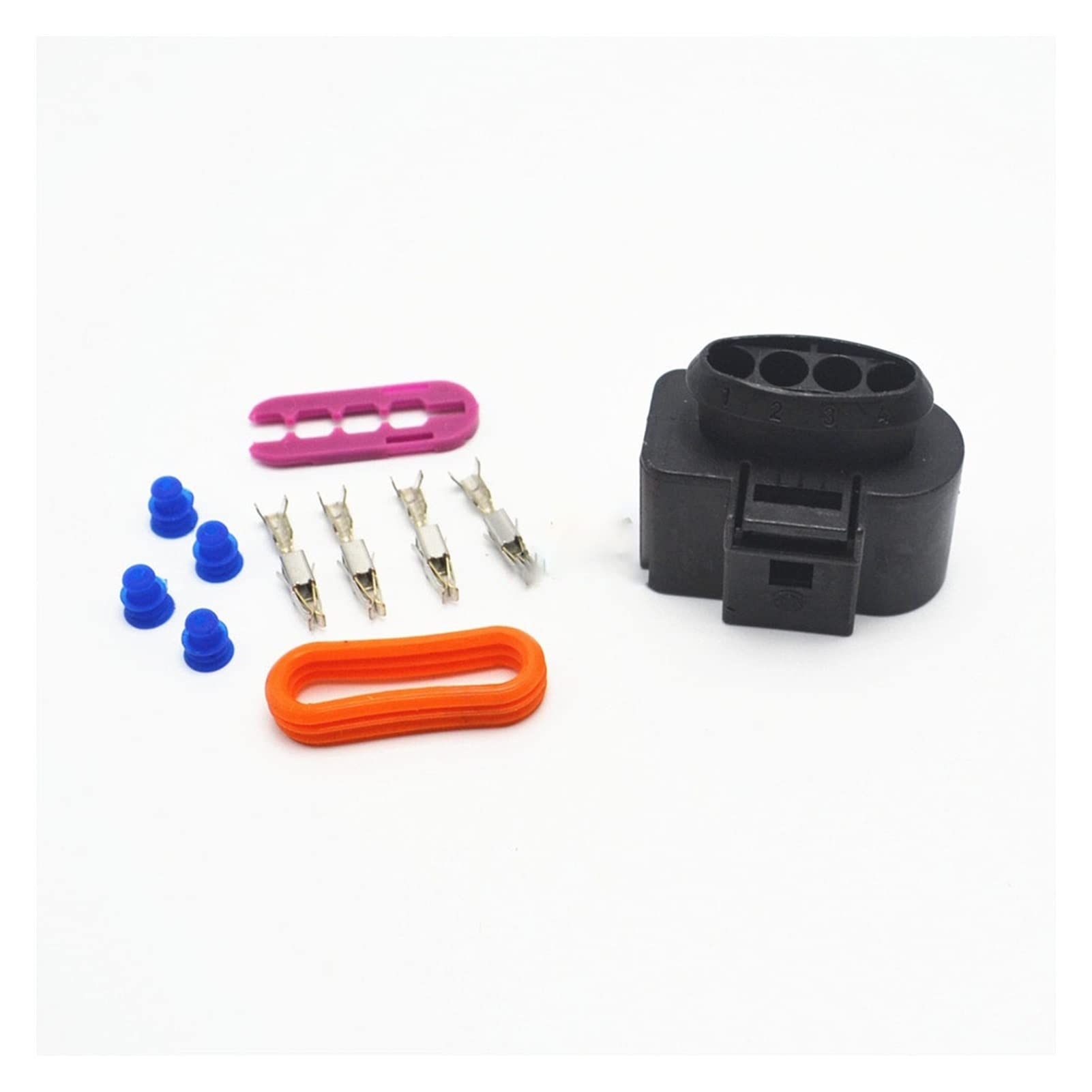 Yige Store Serie a 4 Pin 3.5 A-di .. V/A-G. Adattatore di Estensione della Bobina automobilistica Connettore Filo Elettrico 1J0973724(20 Sets)