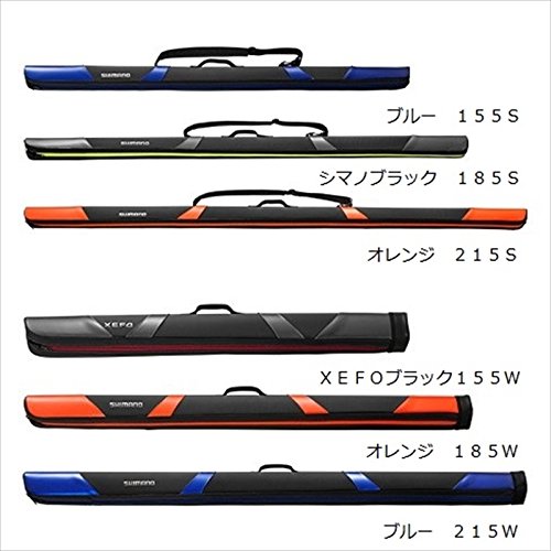 SHIMANO 磯竿 グラデーションカラー ロッドケース付き Amazon | シマノ ロッドケース ストレート ブルー 215W RC-025P