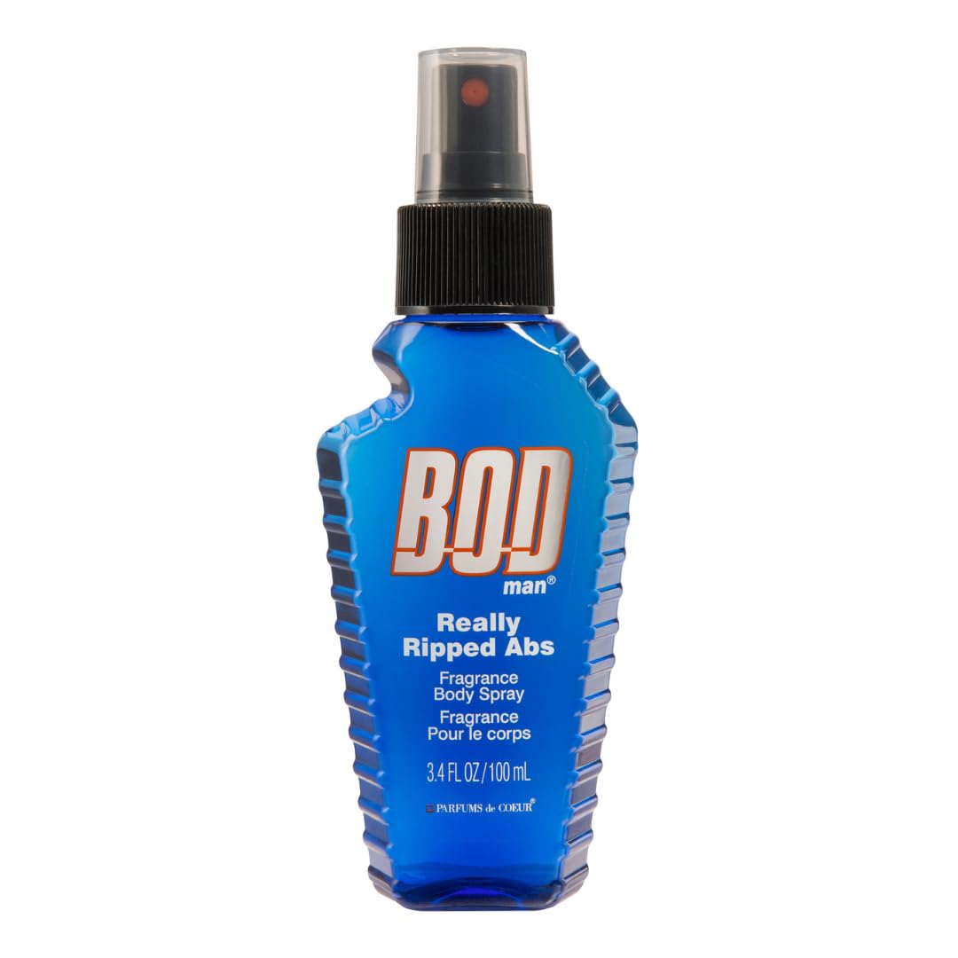 BOD Man Really Ripped Abs Body Spray, 3.4 fl oz