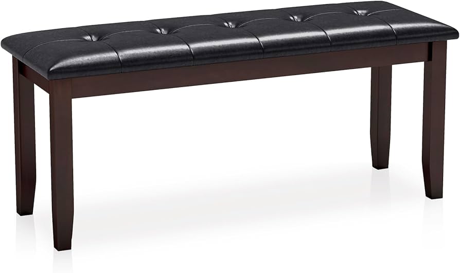 Amazon.com - Giantex Dining Room Bench, Traditional Upholstered