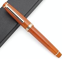 Vista 16 de JINHAO 82 Pluma estilográfica con clip dorado (punta F 0.5mm, transparente)