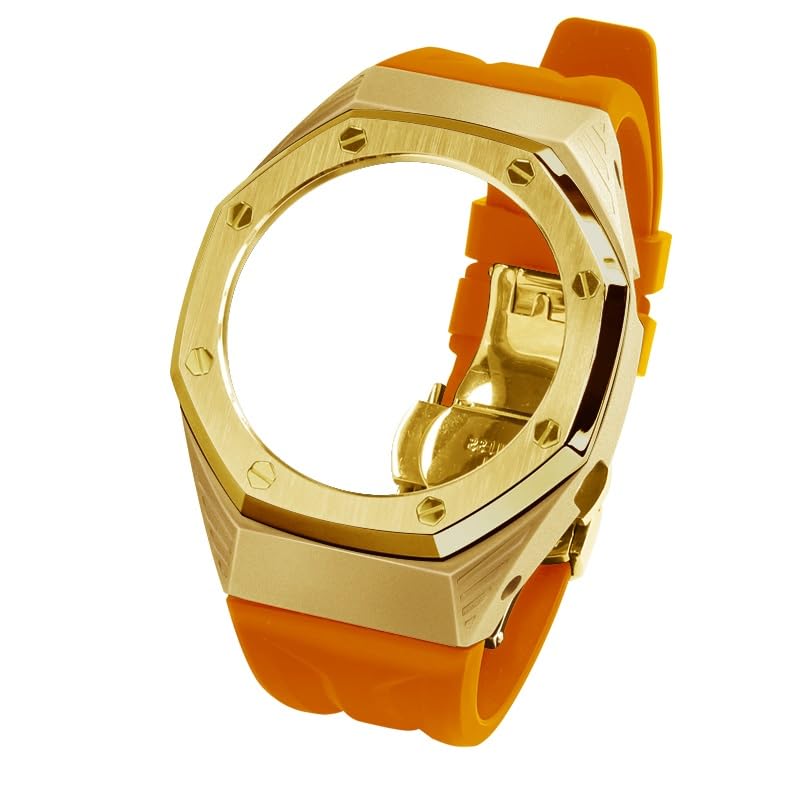 Bracelet GA2100 mod en agate et boîtier acier pour sublimer votre style au quotidien