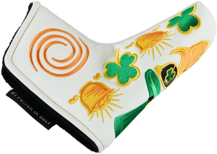 Odyssey Golf St. Paddy's Putter Head Cover (Blade, Green)