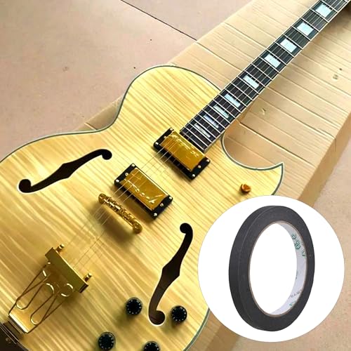 Lovermusic Black 0.39inch Width Guitar Pickup Coil Tape Electrical Insulation Adhesive Tape Instrument Accessories by Lovermusic - Used condition - Image 5