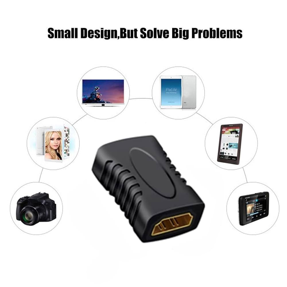 8K HDMI Coupler - (Female To Female Adapter, 3D, 8K 60Hz HD