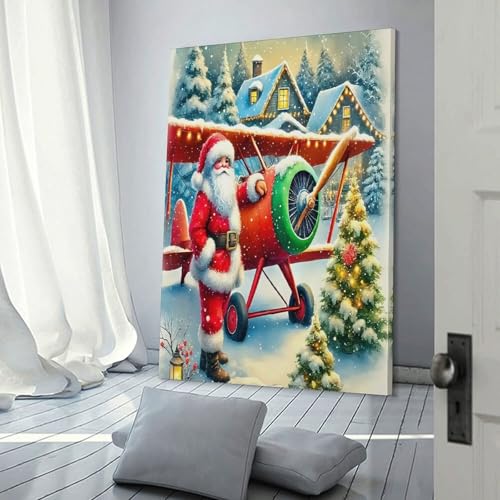 Tableau impression sur toile cadeau de Noël original 50x75