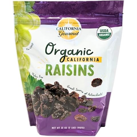 Organic Thompson Raisins by Country Life Cover