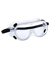 3M Safety Goggles Model 1621, Polycarbonate, Protects From Chemical Splashes, Clear Lens, Hardcoat, Transparent Goggles,
