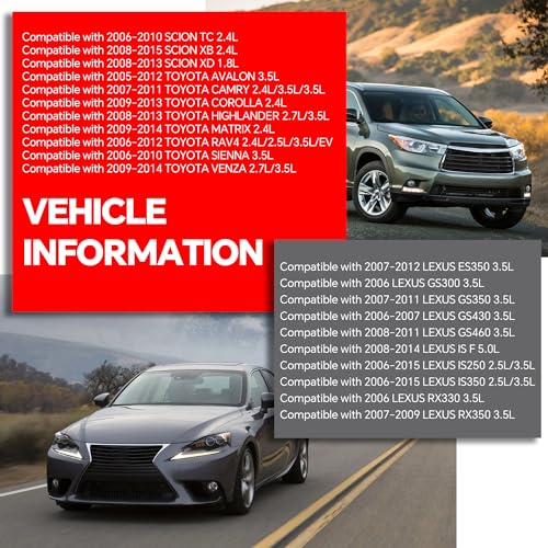 image for AdvanEX Mass Air Flow Sensor MAF 22204-31020 Compatible with Toyota Ca