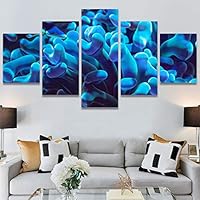 SIGNWIN 5 Panel Canvas Wall Art Deep Under for Home Decorations Ready to Hang - 60