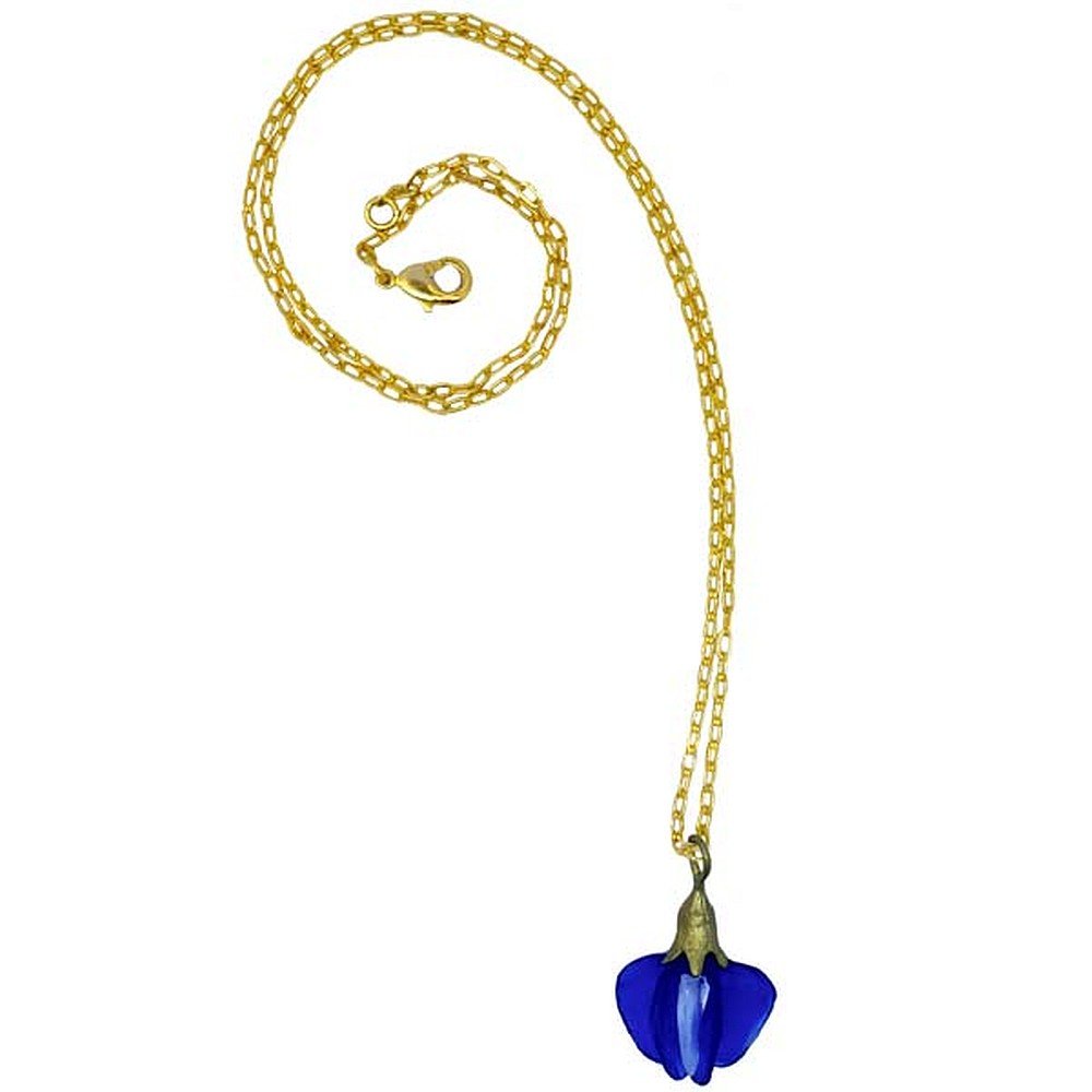 Michael Michaud False Indigo Pendant Necklace 9029 BZG