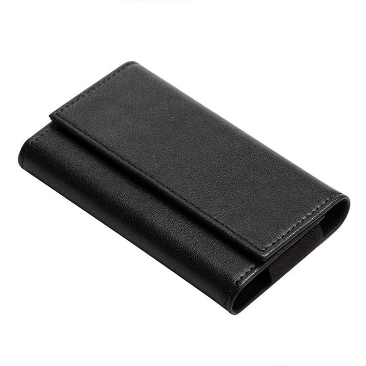 Scatola per biglietti da visita in pelle Porta biglietti da visita da uomo e donna in pelle adatta per ufficio Porta biglietti da visita portatile Porta biglietti da visita Scatola porta biglietti da