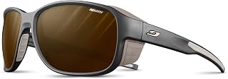Julbo MONTEROSA 2 Gafas DE Sol, Negro/MARRÓN, Talla única Unisex Adulto
