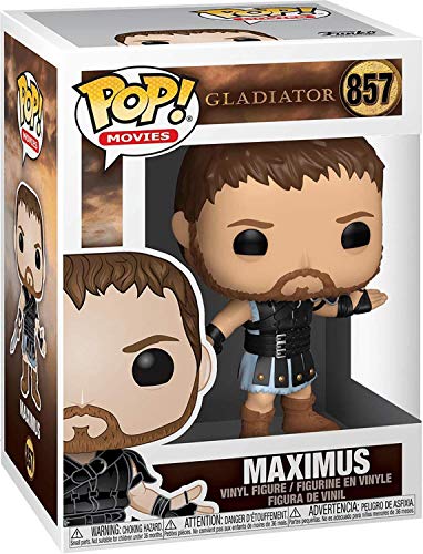 Funko Pop! Movies: Gladiator - Maximus Collectible Toy - Figura de Vinilo Coleccionable - Idea de Regalo- Mercancia Oficial - Juguetes para Niños y Adultos - Movies Fans - Muñeco para Coleccionistas