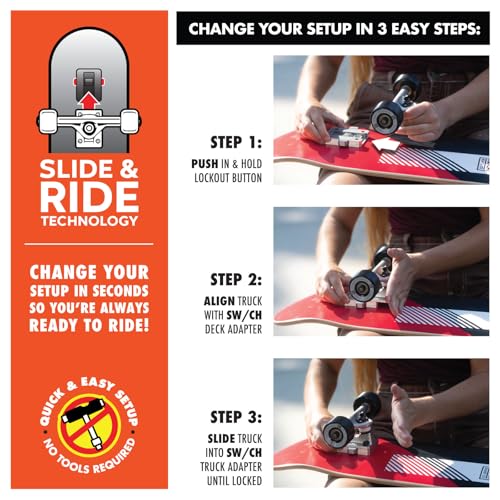 SWCH 3-in-1 Trick & Cruiser Board