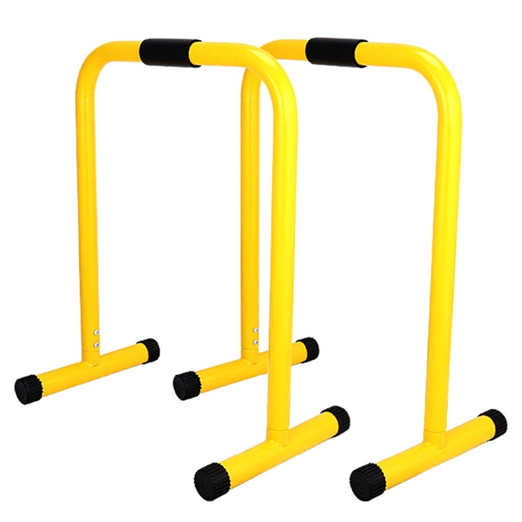 FiveShops Dip Station Functional Portable Dip Stands Fitness Dip Bar Station Workout Calisthenics Di