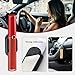 Figpade 2PCS Car Lipstick Holder,Silicone Upright Lip Chapstick Holder for Car Air Vents,Center Console,Strong Adhesive Car Lip Balm Holder Fun Car Accessories as