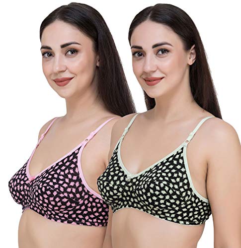 Image of Fasense Women's Wire Free Non Padded Cotton Bra
