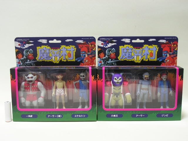 魔界村 super7 reaction フィギュア まとめて アメトイ 魔界村 super7