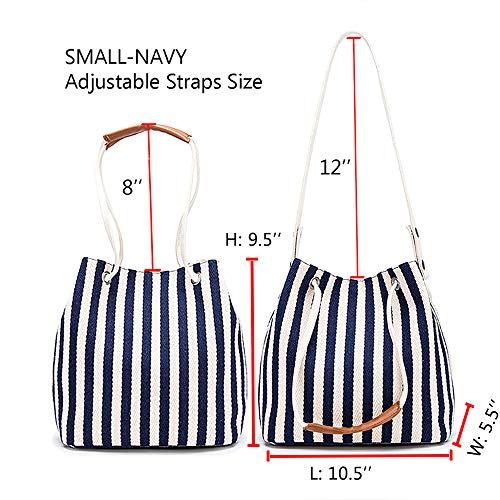 Bolso Tote de Lona para Mujer Tamaño Pequeño miniatura 3