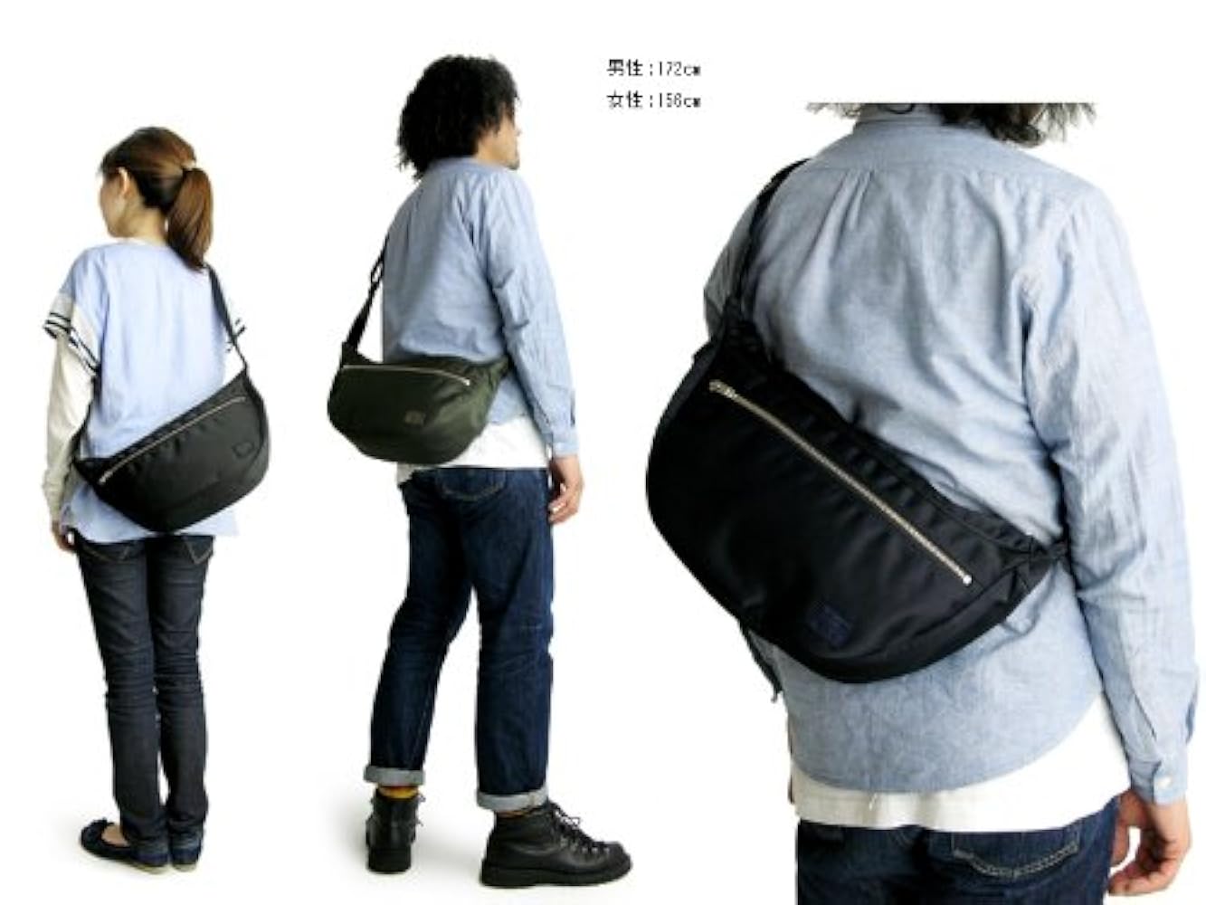 【大人気】PORTER　ポーター　ショルダーバッグ　ブラック 2ポケット 良品 ◇PORTER ポーター◇モノグラム 2WAY TOOL BAG ショルダーバッグ