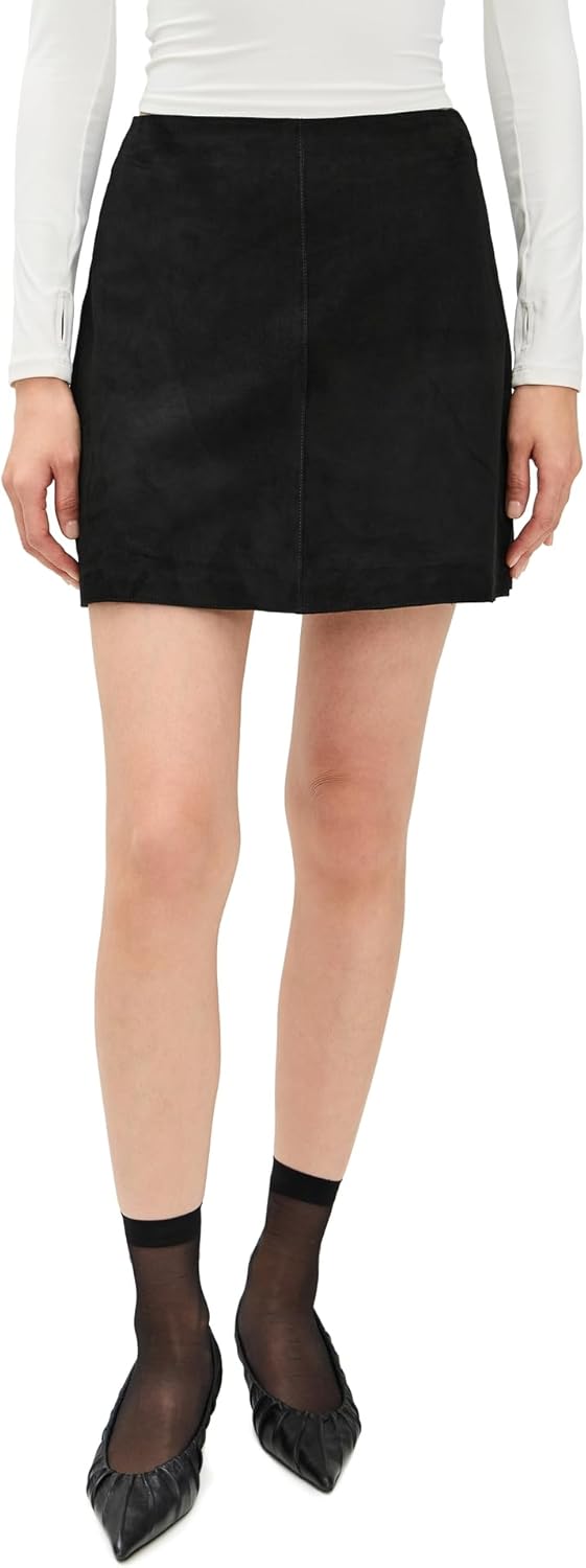 By Malene Birger Women's Nola Suede Skirt