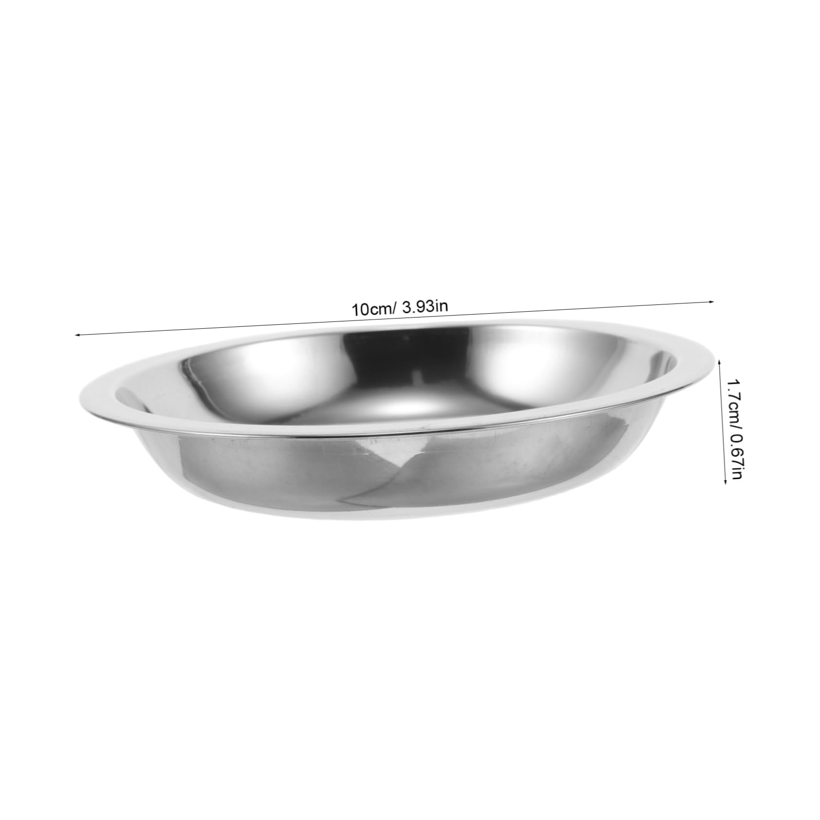 Sosoport Metal Weighing Trays Balance Scale Pans for Jewelry Scale Lab Supplies Precision Durability