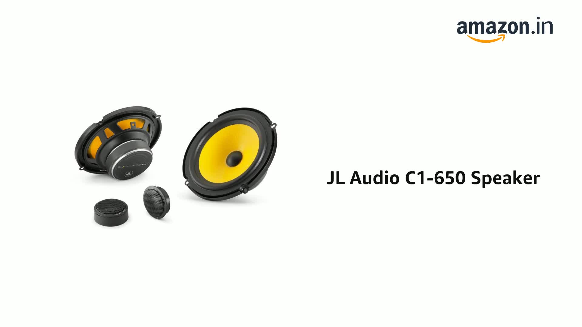 JL Audio C1-650 Speaker, Wired, 225 Watts : Amazon.in: Electronics