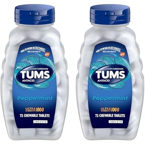 TUMS Ultra Strength Peppermint Antacid Cover