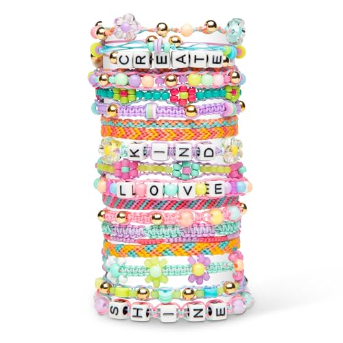 Rainbow Loom R0164 Wrap It Loom Bracelet Maker - Diy Friendship String Bracelet Kit, 600 Beads, 4 Bracelet Styles, Jewelry Crafting Activity, Kids Ages 7+ thumb #2