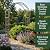 Plow & Hearth Arch Metal Outdoor Garden Arbor Montebello Gunmetal 7 Feet Tall, Steel Iron Trellis Lattice for Climbing Plants & Heavy Vines Wedding Arch Outdoor Patio Décor