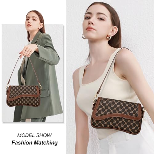Image of KKXIU Shoulder Bag for Women Small Clutch Purses Cute Hobo Handbag Trendy Underarm Bag