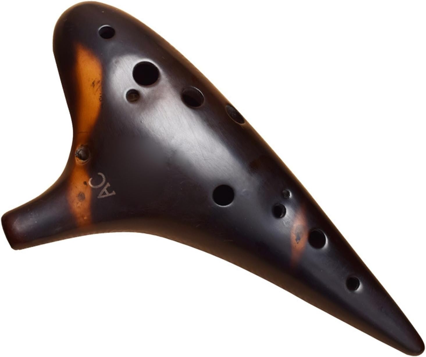 TNGオカリナ ダブルアルトC管 黒色 TNGオカリナ ダブルアルトC管 黒色 TNGオカリナ ダブルアルトC管 黒色