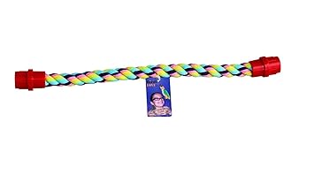 Birds LOVE Cotton Rope Comfy Cable Perches for Birds 16.25