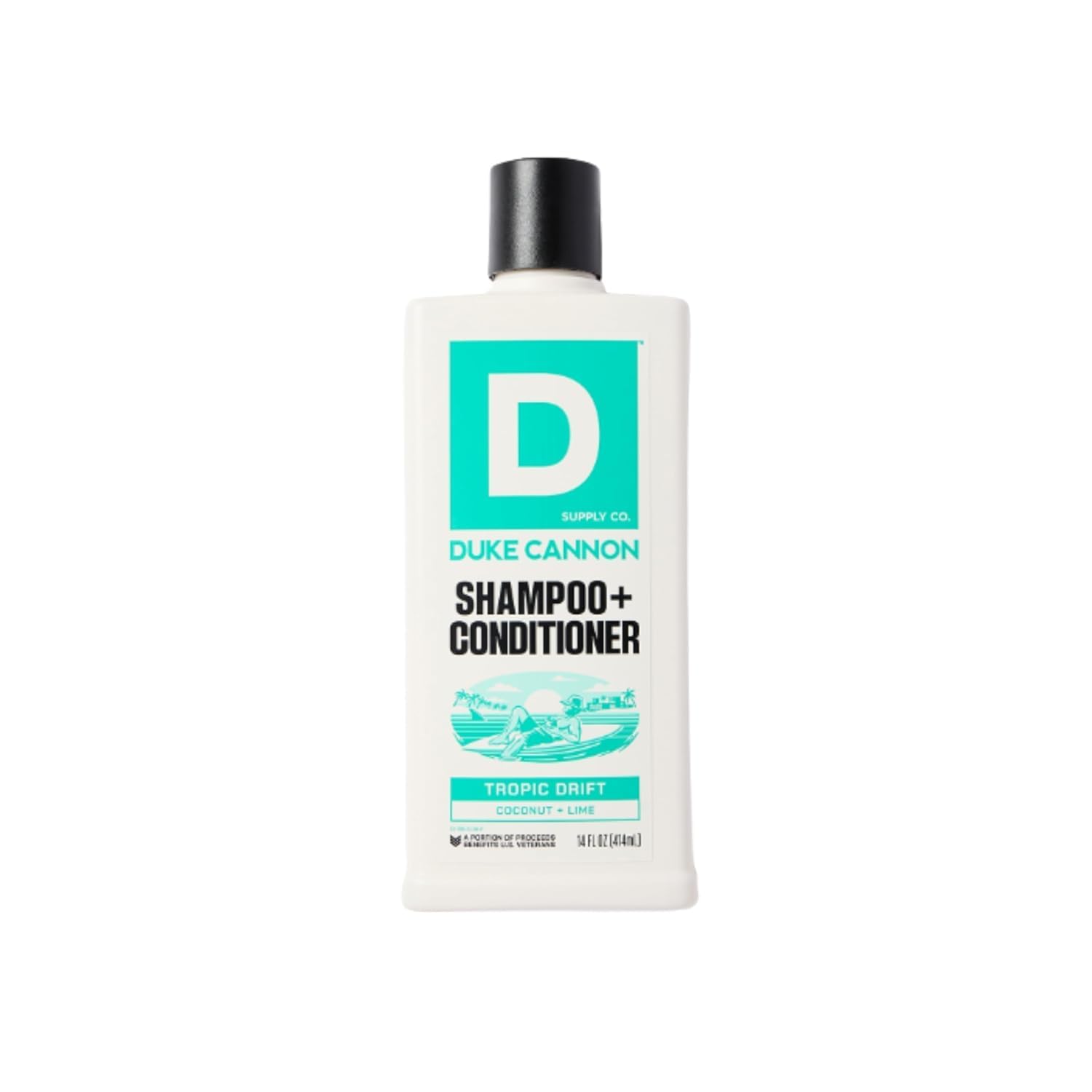 Amazon.com : Duke Cannon Supply Co. Tropic Drift 2-in-1 Shampoo