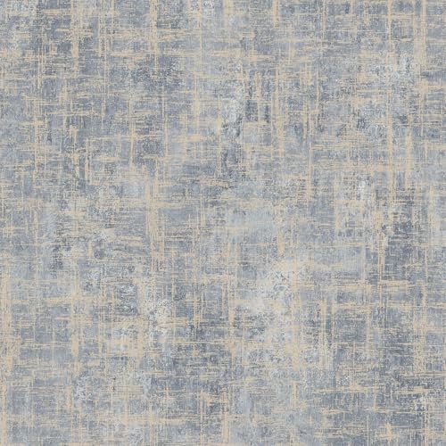 Muriva Etta Texture Blue Gold Wallpaper 225501