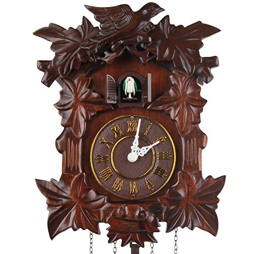 Kendal Handcrafted Wood Cuckoo Clock Mx313 #TOP2
