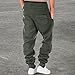 SMIDOW Cotton Joggers for Men Casual Loose Fit Big and Tall Drawstring Sweatpants Workout Athletic Running Pants Mens Jogger Sweatpants Army Green 3X