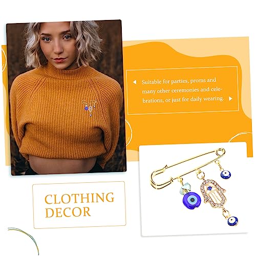 Mal de ojo pin de chal ideal para abrigarse en bodas de invierno 7